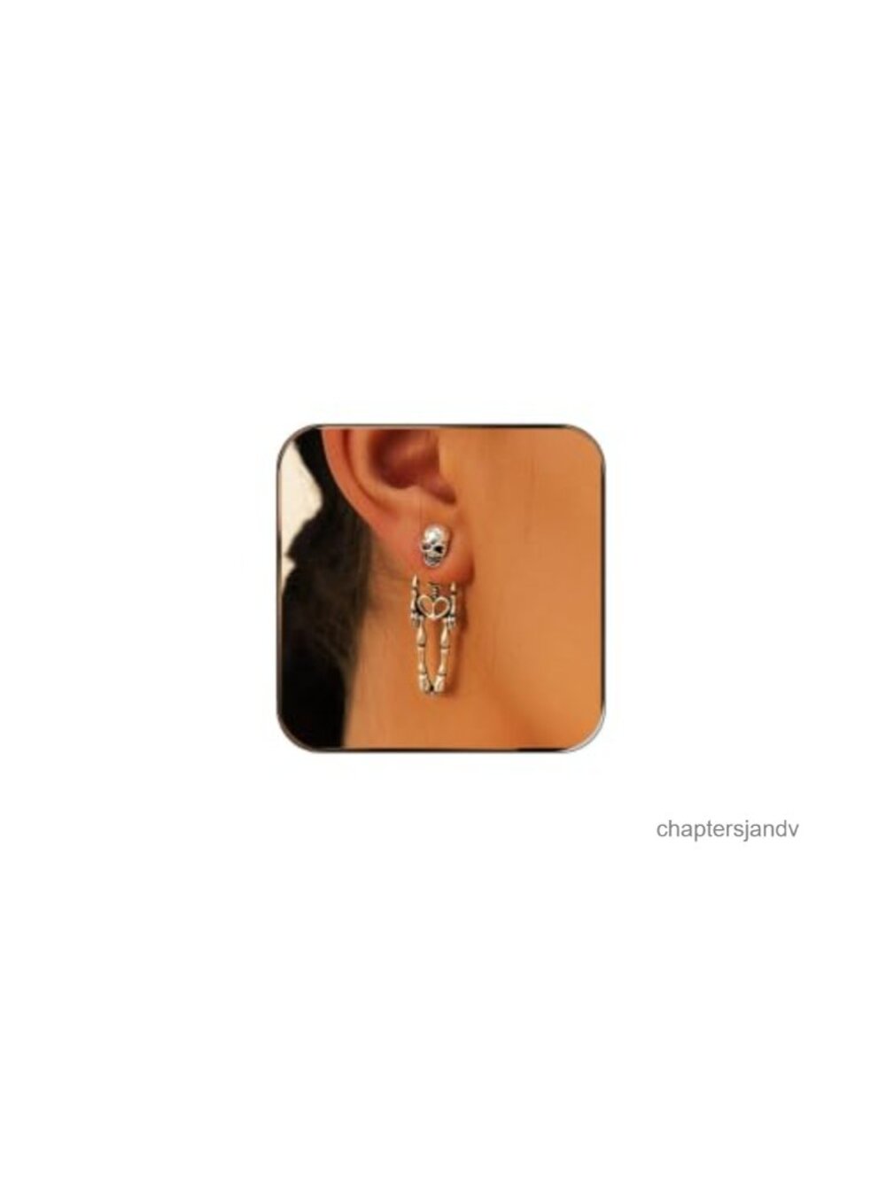 Halloween Gothic Dangle Earrings for Women Alloy Push Back Party
